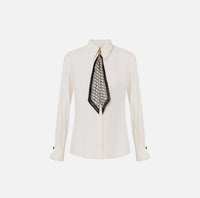 CAMICIA + CRAVATTINO - ELISABETTA FRANCHI CA09356 DZ9 Elisabetta Franchi 