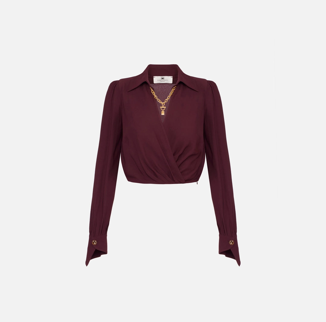BLUSA CORTA - ELISABETTA FRANCHI CAT0256 360 Elisabetta Franchi 