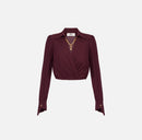 BLUSA CORTA - ELISABETTA FRANCHI CAT0256 360 Elisabetta Franchi 