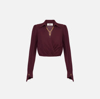 BLUSA CORTA - ELISABETTA FRANCHI CAT0256 360 Elisabetta Franchi 