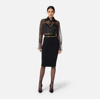 GONNA IN MAGLIA (comp c/MK29B) - ELISABETTA FRANCHI GK20B56 110 Elisabetta Franchi 