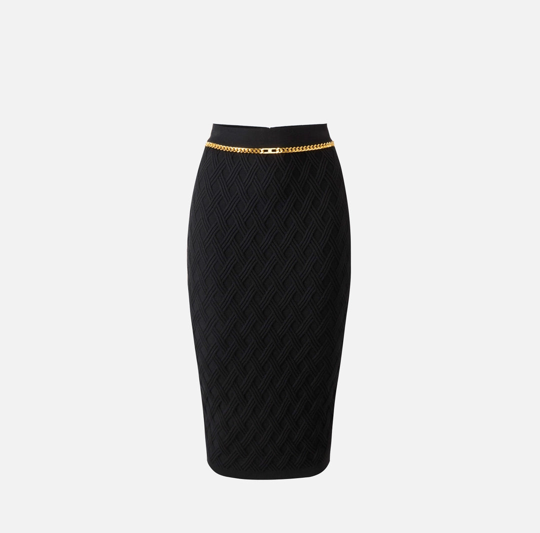 GONNA IN MAGLIA (comp c/MK29B) - ELISABETTA FRANCHI GK20B56 110 Elisabetta Franchi 