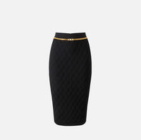 GONNA IN MAGLIA (comp c/MK29B) - ELISABETTA FRANCHI GK20B56 110 Elisabetta Franchi 