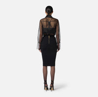 GONNA IN MAGLIA (comp c/MK29B) - ELISABETTA FRANCHI GK20B56 110 Elisabetta Franchi 