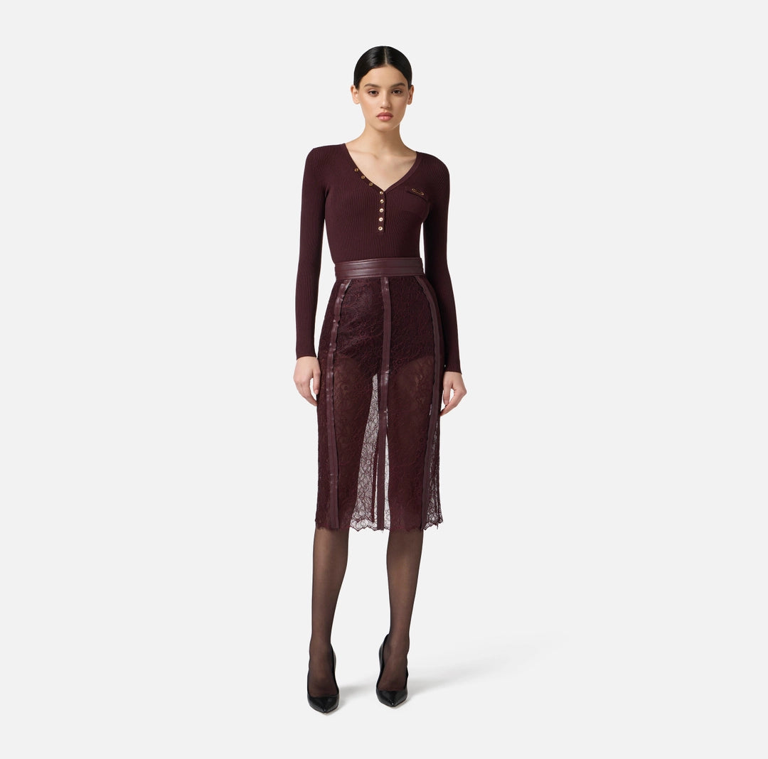 MAGLIA - ELISABETTA FRANCHI MK12B56 110 Elisabetta Franchi 