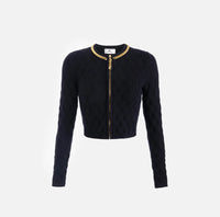 CARDIGAN ZIP (comp C/GK20B) - ELISABETTA FRANCHI MK29B56 110 Elisabetta Franchi 