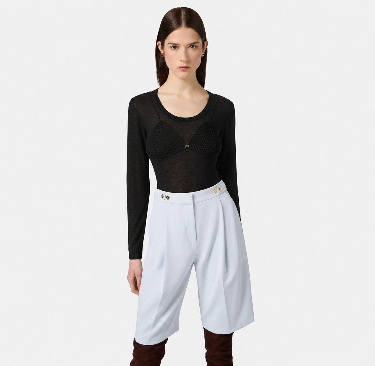 MAGLIA - ELISABETTA FRANCHI MK35S57 110 Elisabetta Franchi 