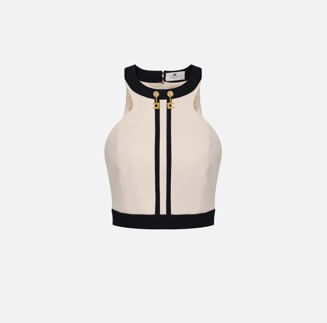TOP  - ELISABETTA FRANCHI TOT0156 EF1 Elisabetta Franchi 