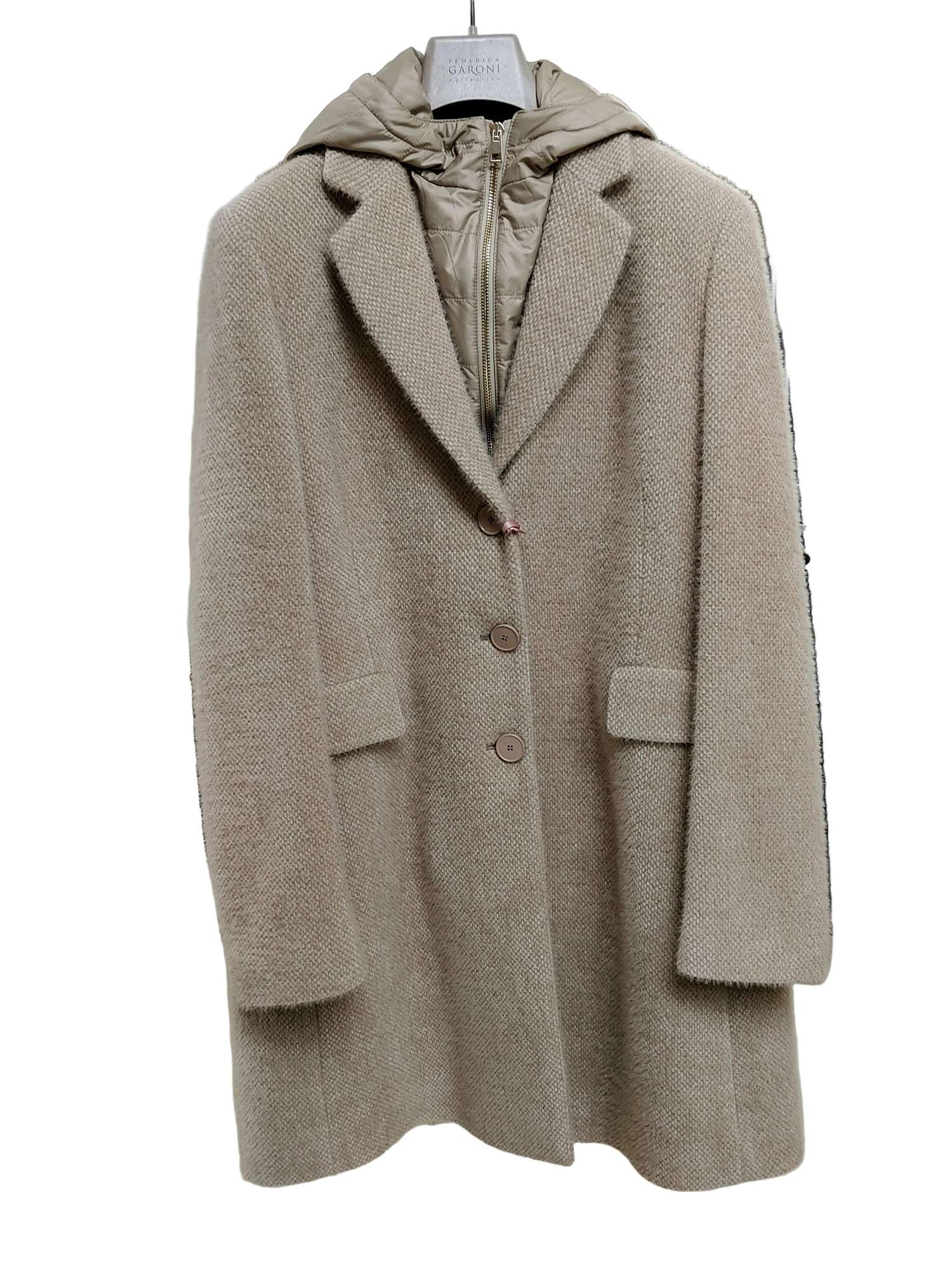CAPPOTTO C/PETTORINA - GARONI AVORIO 3500 65 Garoni 