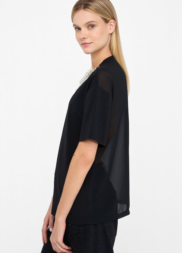 T-SHIRT C/ACCESSORIO - LIU JO CF5063J0088 22222 Liu Jo 