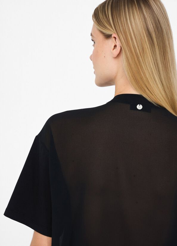 T-SHIRT C/ACCESSORIO - LIU JO CF5063J0088 22222 Liu Jo 