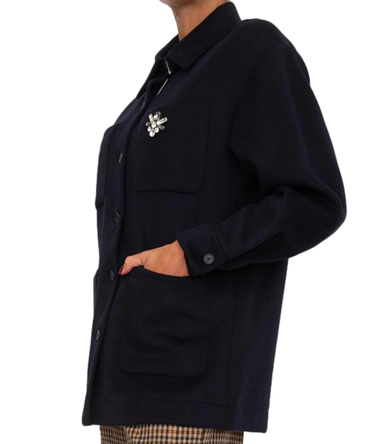 GIACCA CAMICIA - LIU JO MF5148T165A 93921 Liu Jo 