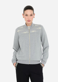 FELPA C/ZIP (comp c/TF5155) - LIU JO TF5152FS576 M9932 Liu Jo 