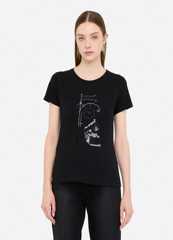 T-SHIRT  - LIU JO TF5161JS003 M9880 Liu Jo 