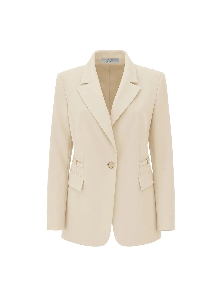 giacca F299YBFAIDA BEIGE Lizalù 