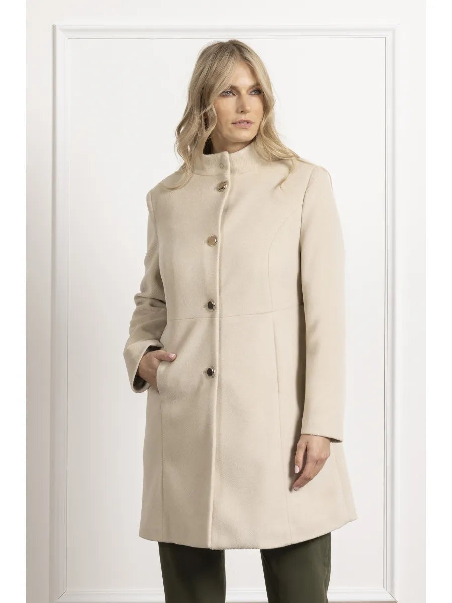 cappotto F646YBFFIORELLA NERO Lizalù 