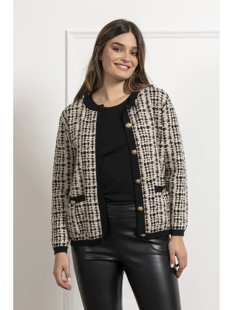 Giacca In Maglia Lizalù