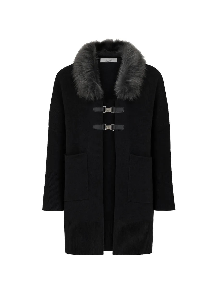 cardigan F980YBFU10 NERO Lizalù 