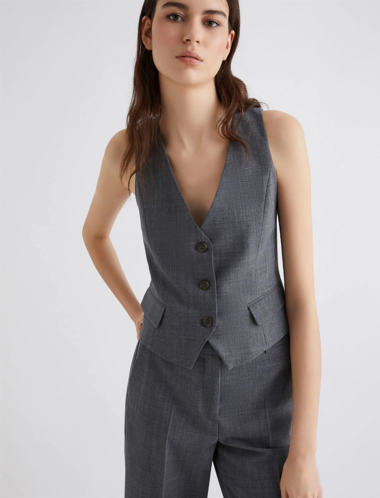 GILET (abb.c/giac.Filing+pan.Diorama) - MARELLA JUTTA 2523156024 002 Marella 