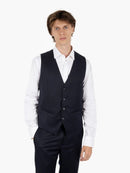 abito c/gilet TEXAS-AB7211/3P BLU Mulish 