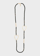 COLLANA CON PERLINE/CUORI - NALì EMCL1020 UN Nalì 