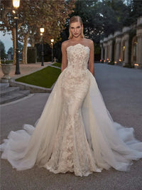 ABITO+SOPRAGONNA  PRONOVIAS PRIVE' - NICOLE GERAMY/AG2 PP126 665 Pronovias Privee 