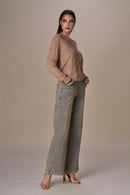 cardigan 253NS142 GRIGIO No Secrets 