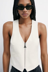 GILET - PATRIZIA PEPE 2C1652/A498 S742 Patrizia Pepe 