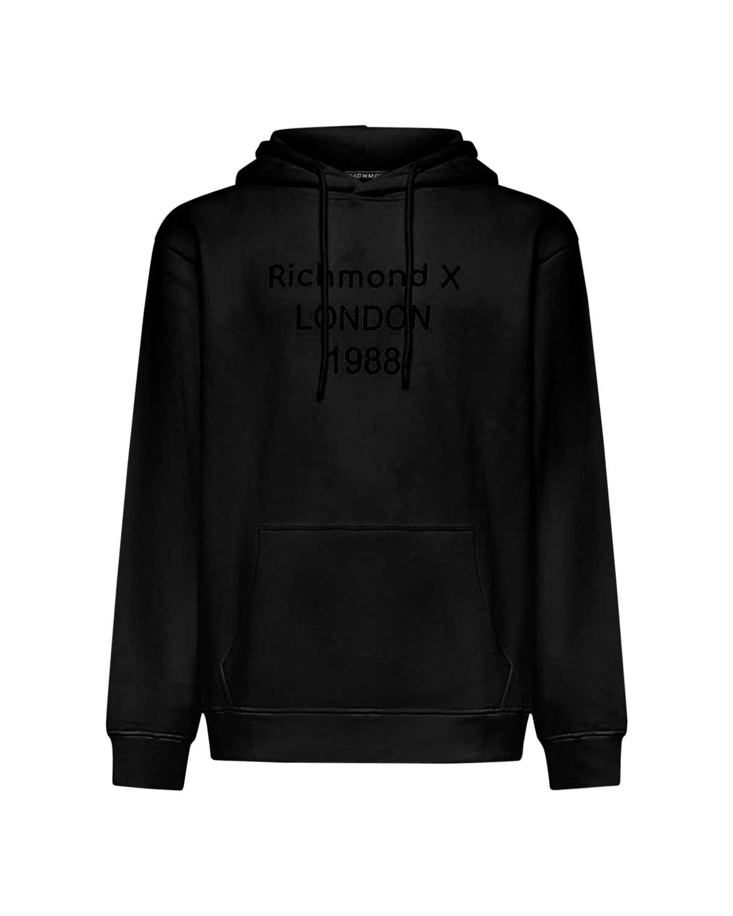 FELPA SOKALA - RICHMOND X UMA25170FE BLACK John Richmond 