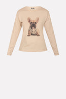 t shirt 12S0321T89 BEIGE Siste's 