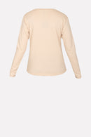 t shirt 12S0321T89 BEIGE Siste's 