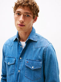 CAMICIA DENIM - TOMMY HILFIGER MW0MW39429 1A4 Tommy Hilfiger 