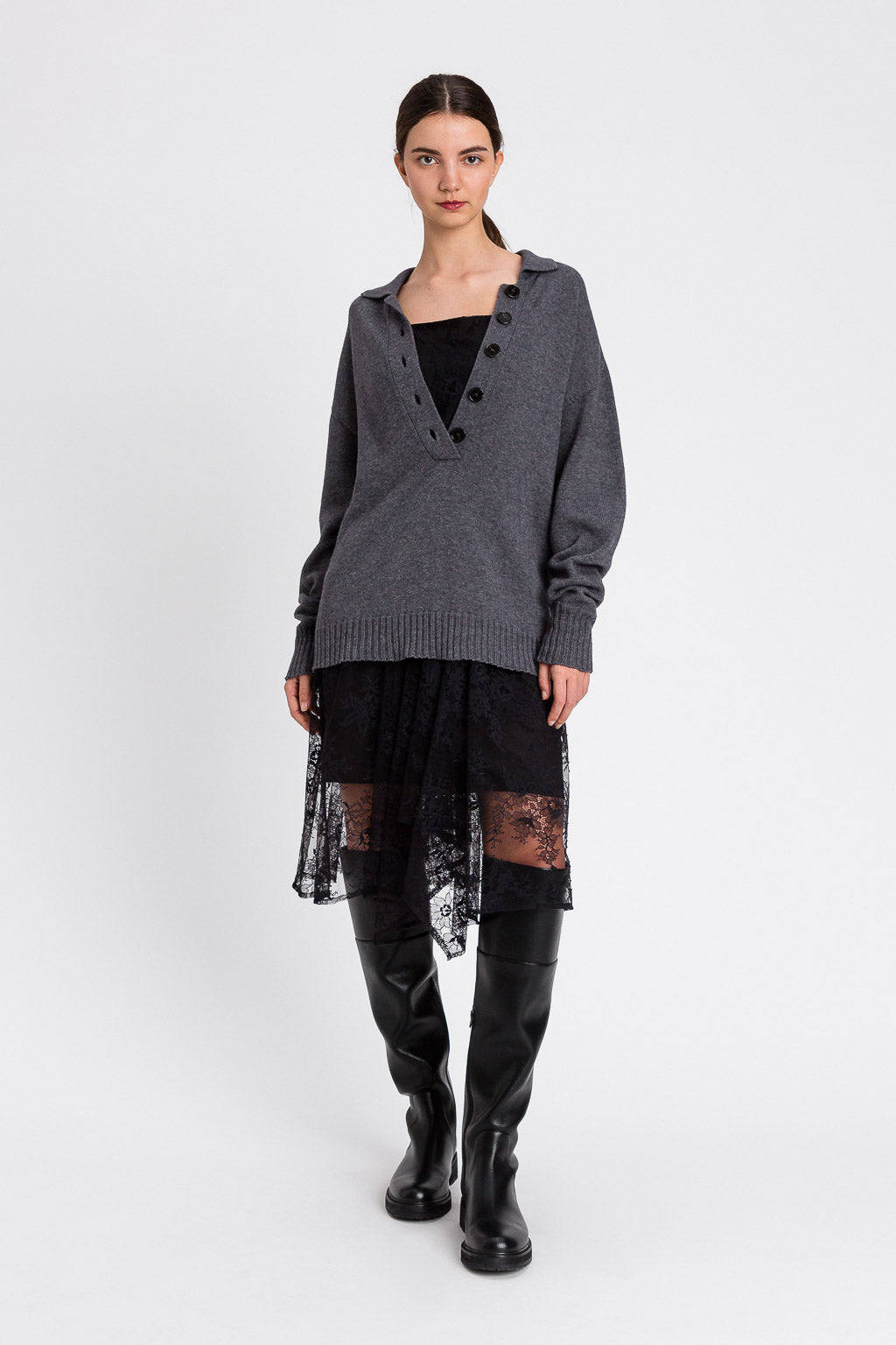 MAGLIA MAXI - TWIN SET 252TF3021 12839 Twinset 