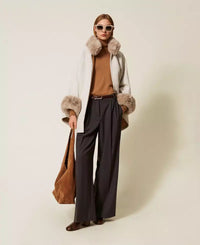 PONCHO - TWIN SET 252TO5130 006 Twinset 