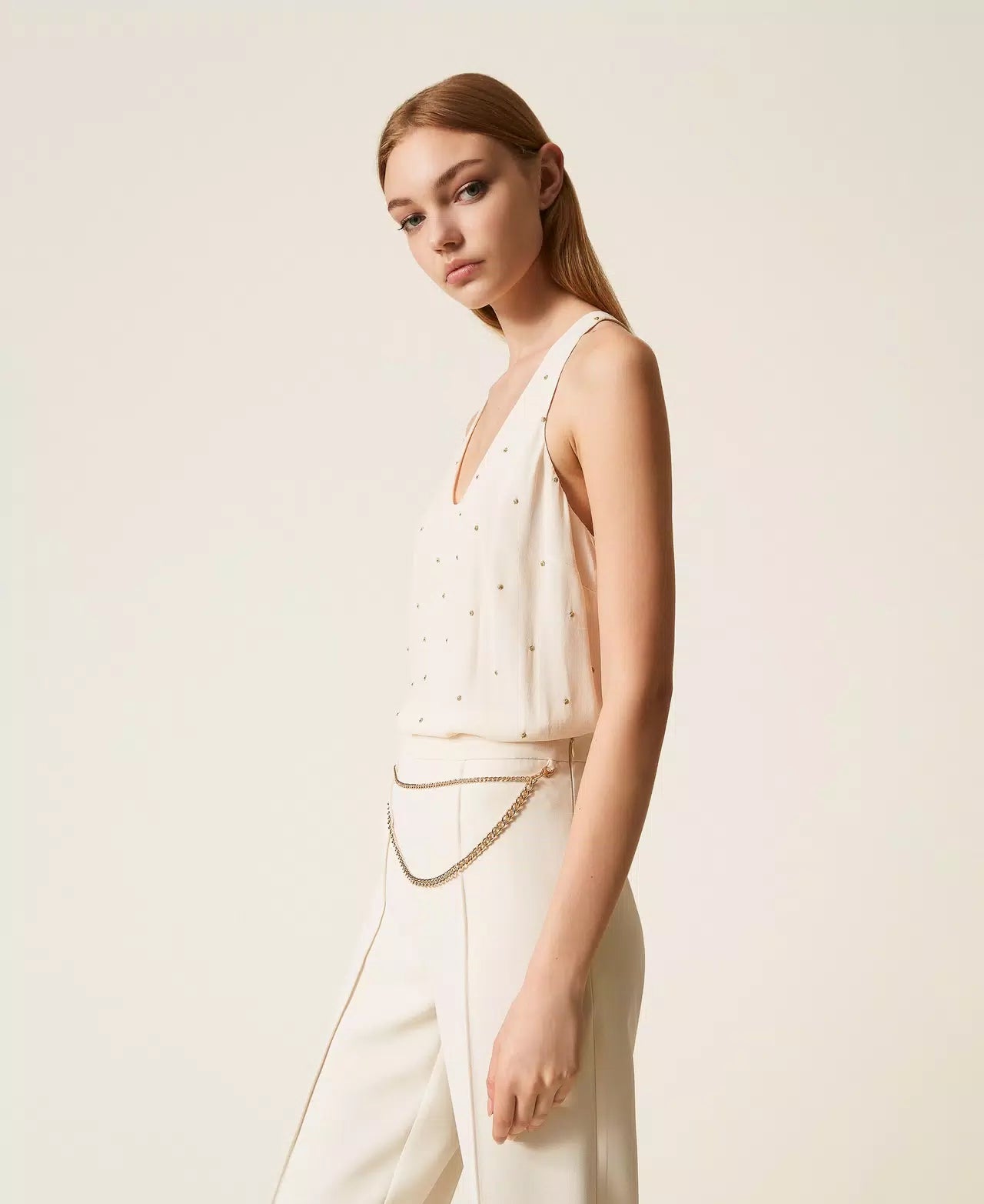 TOP - TWIN SET 252TP2034 7222 Twinset 