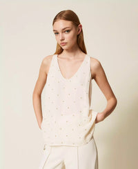 TOP - TWIN SET 252TP2034 7222 Twinset 
