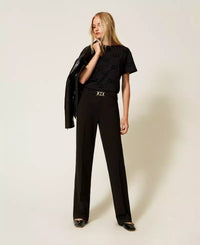 PANTALONE C/CINTURA - TWIN SET 252TP2602 006 Twinset 