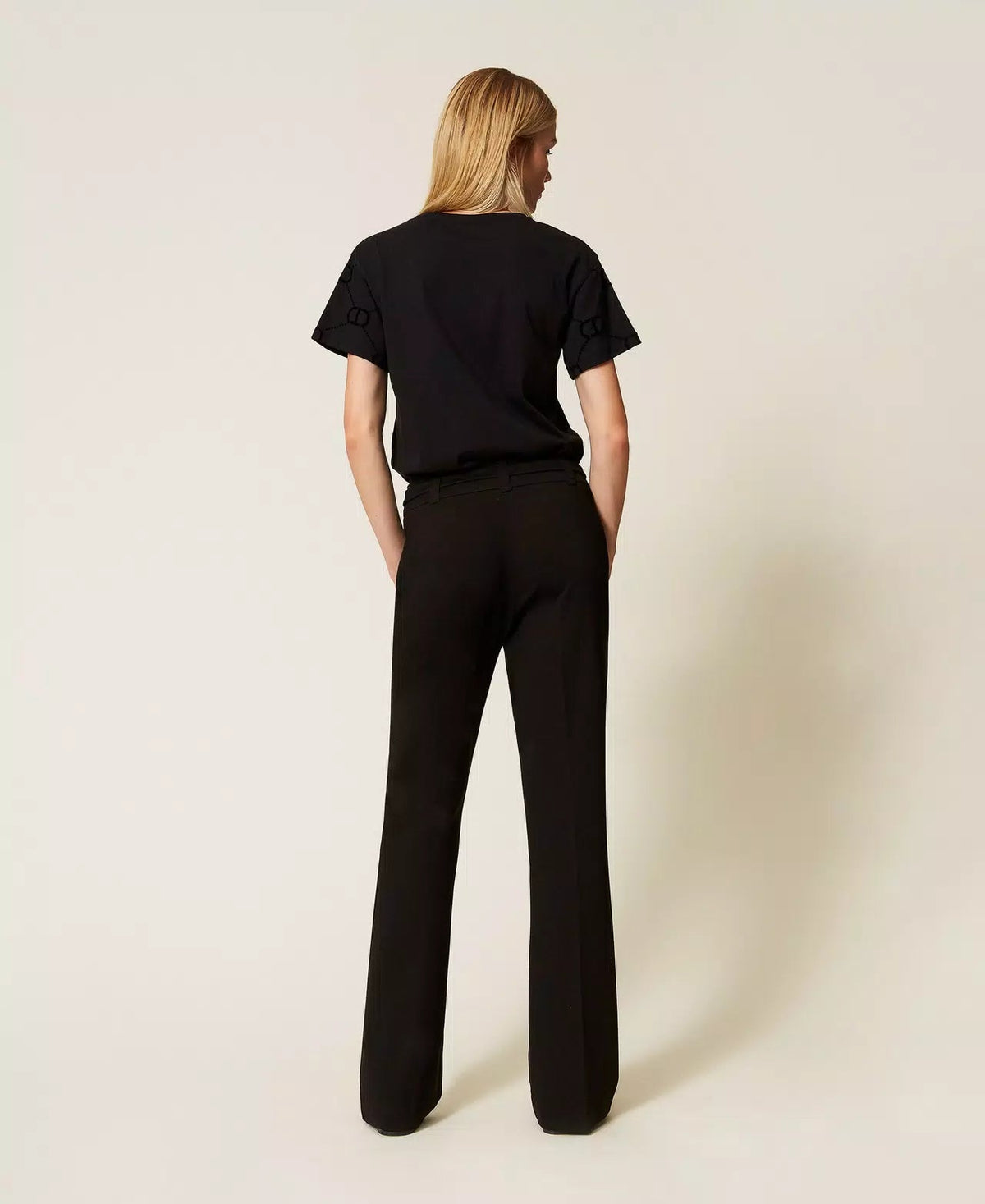 PANTALONE C/CINTURA - TWIN SET 252TP2602 006 Twinset 