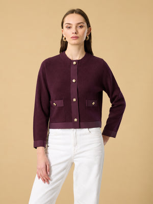 Cardigan Anis White