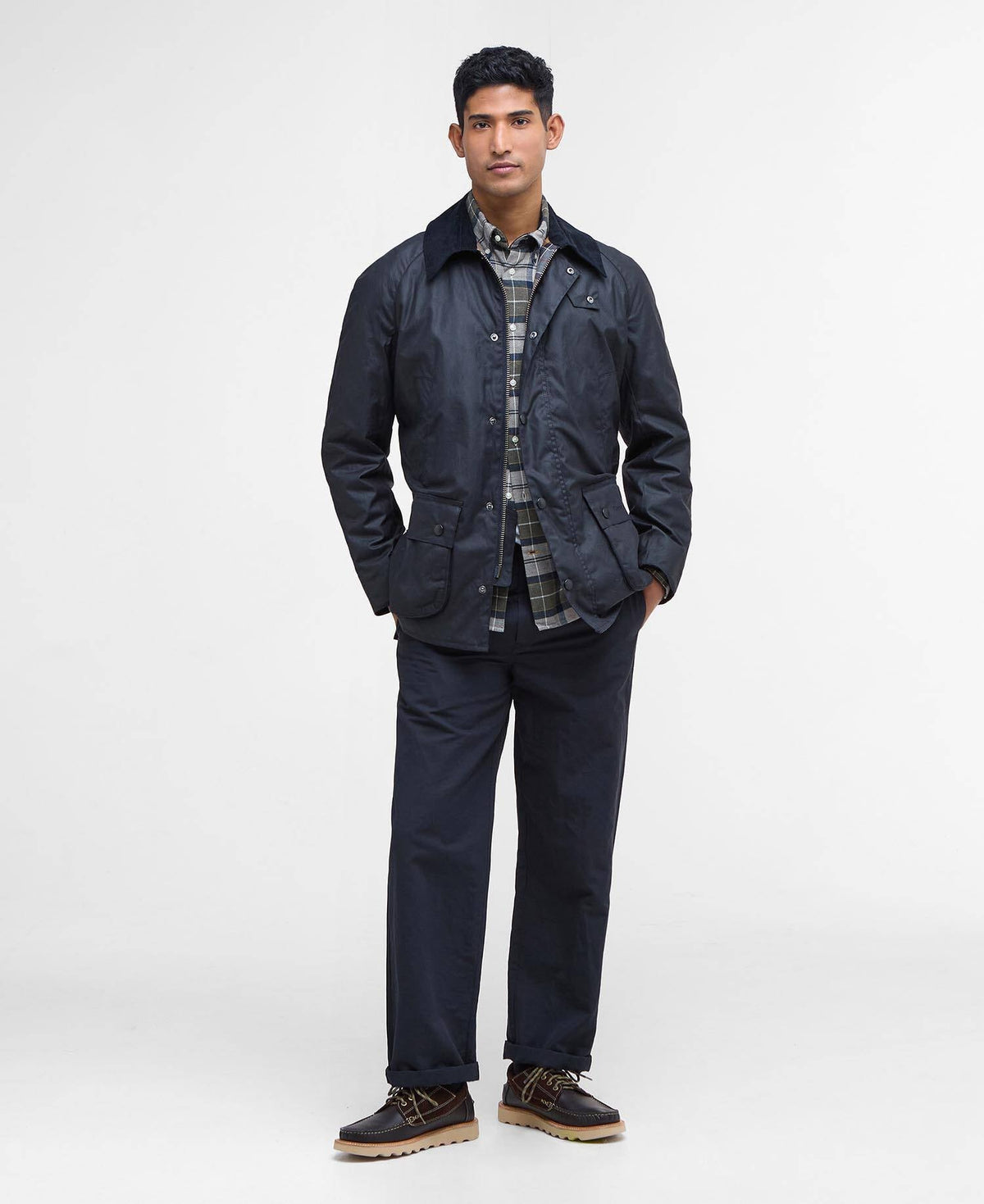 giacca ashby wax MWX0339 NY92 Barbour 