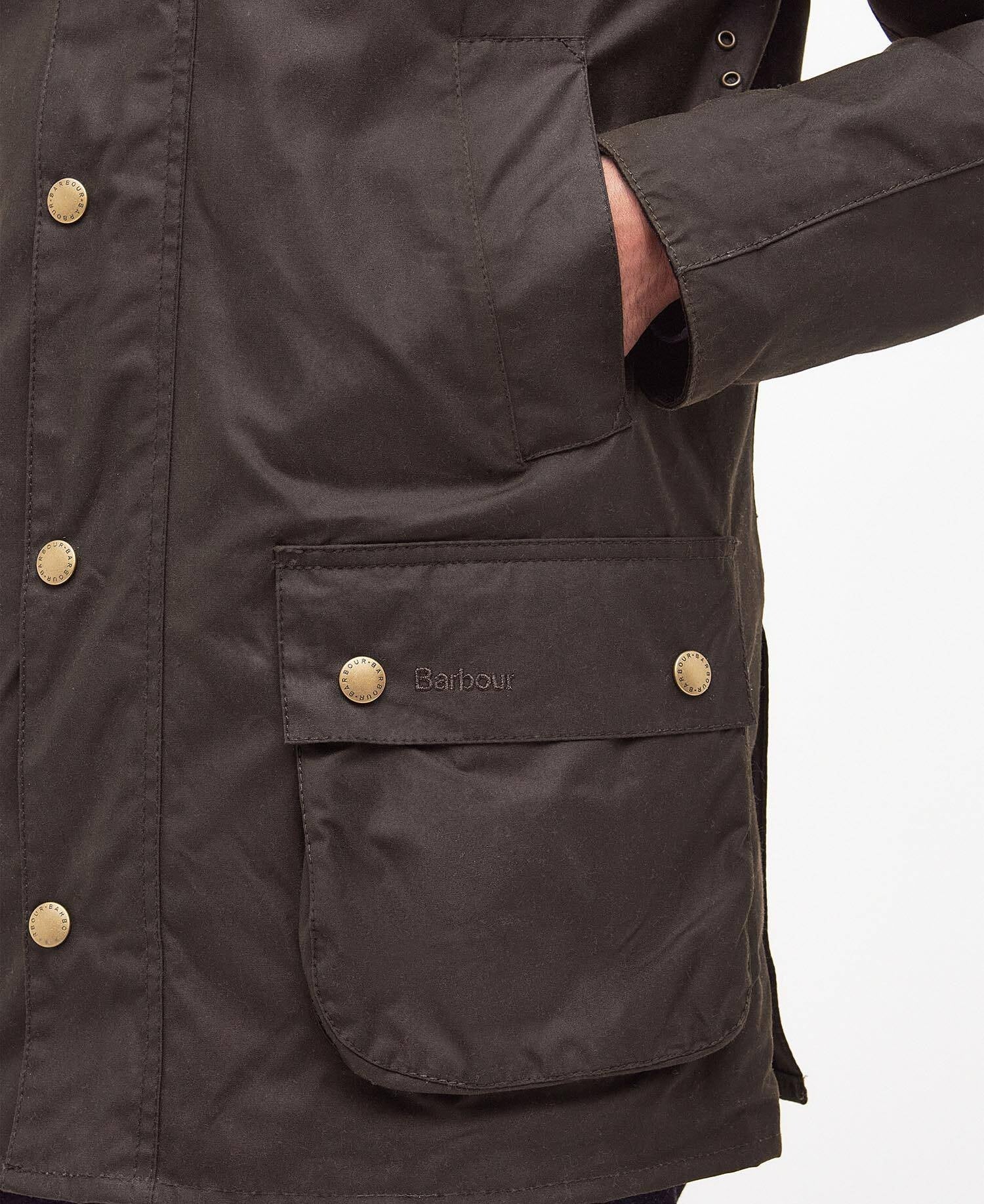 giacca ashby wax MWX0339 OL71 Barbour 