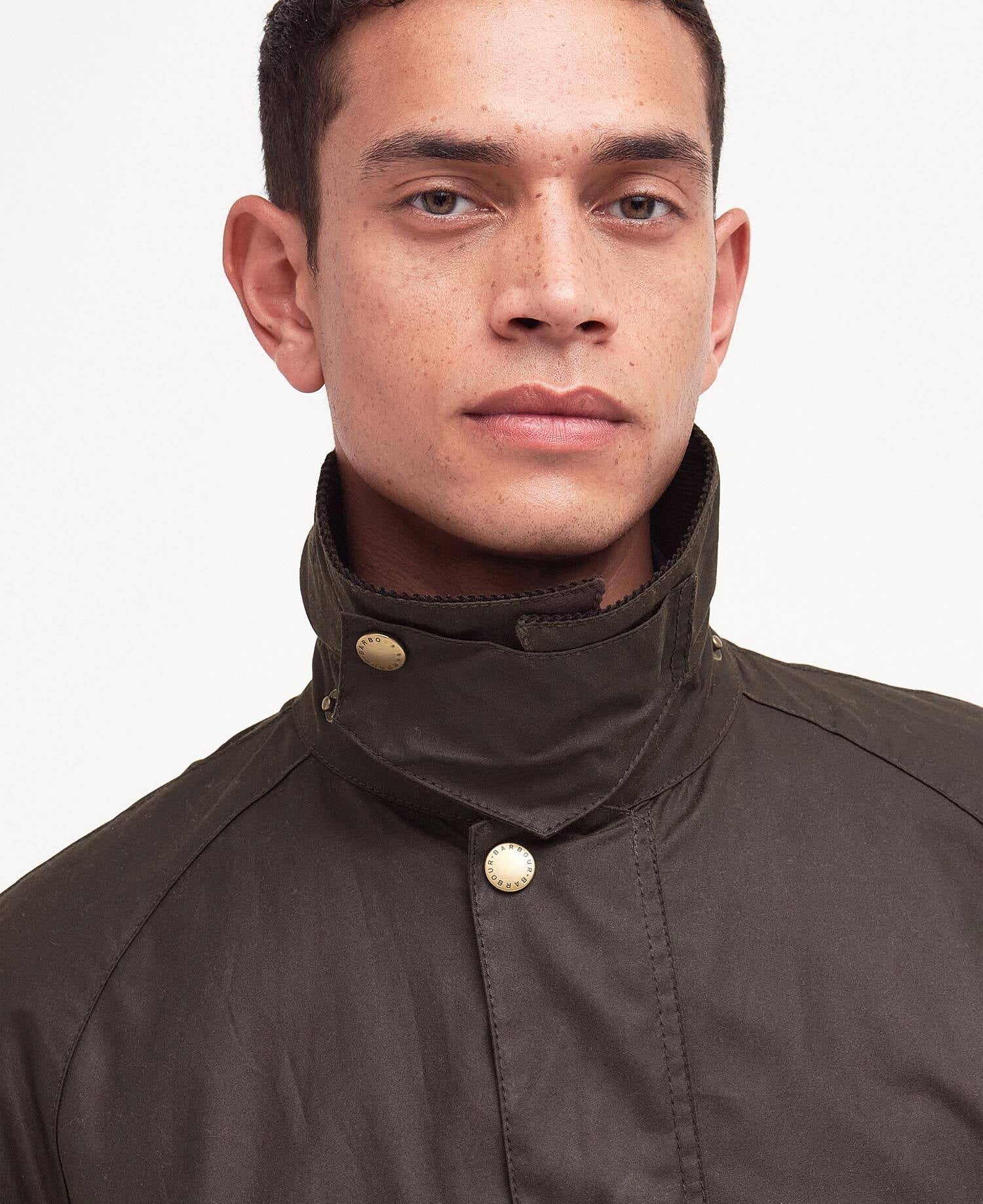 giacca ashby wax MWX0339 OL71 Barbour 