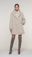 cappotto con cappuccio PUFFO CASHA Edas Luxury 