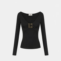 manica lunga+accessorio MD00567E2 110 Elisabetta Franchi 