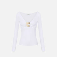 manica lunga+accessorio MD00567E2 360 Elisabetta Franchi 