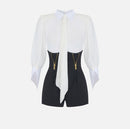 corta con camicia TU06566E2 309 Elisabetta Franchi 