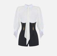 corta con camicia TU06566E2 309 Elisabetta Franchi 