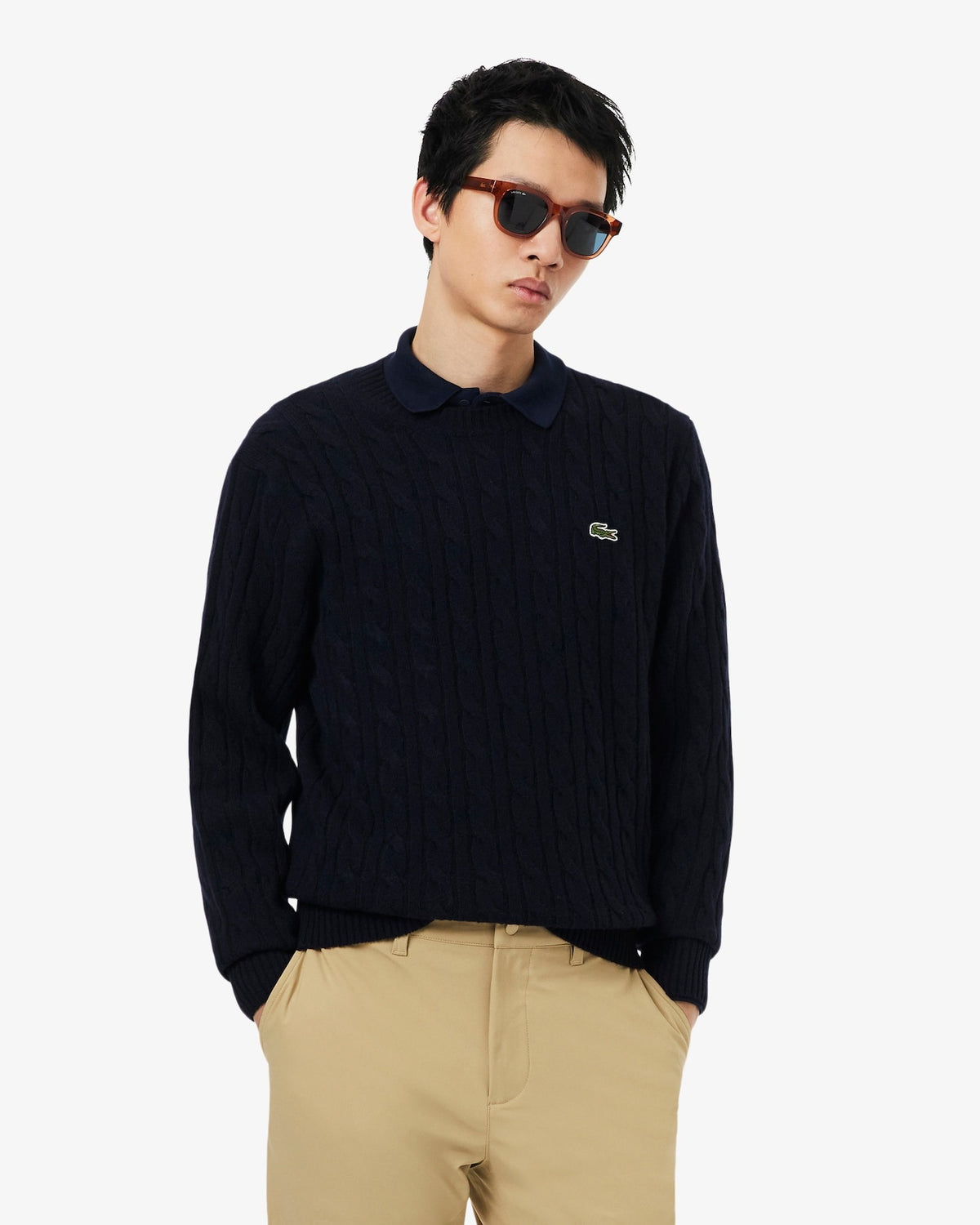 PULLOVER - LACOSTE AH2924 166 Lacoste 