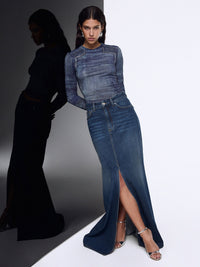  UF6515J1624 L9680 Liu Jo Blue Denim Capsule 