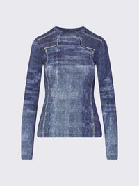  UF6515J1624 L9680 Liu Jo Blue Denim Capsule 
